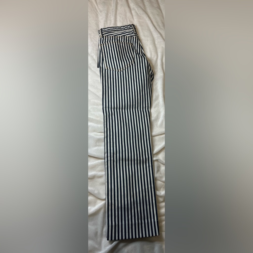 NWT Rag & Bone Indigo Stripe Vintage Straight Size 24 Jean - Picture 6 of 7